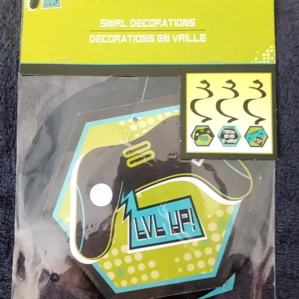 GAME ON CONTROLLER PARTY DECORATIONS